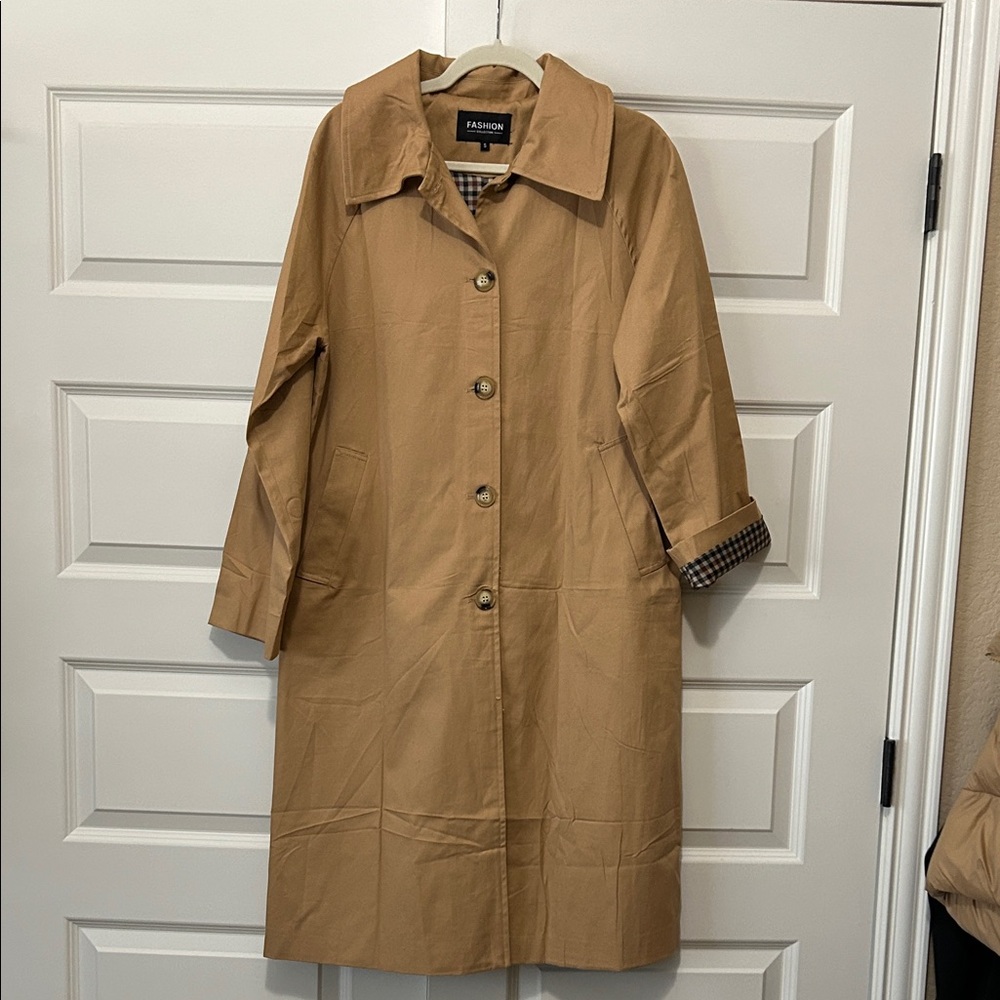Womens long coat - Picture 1 of 7